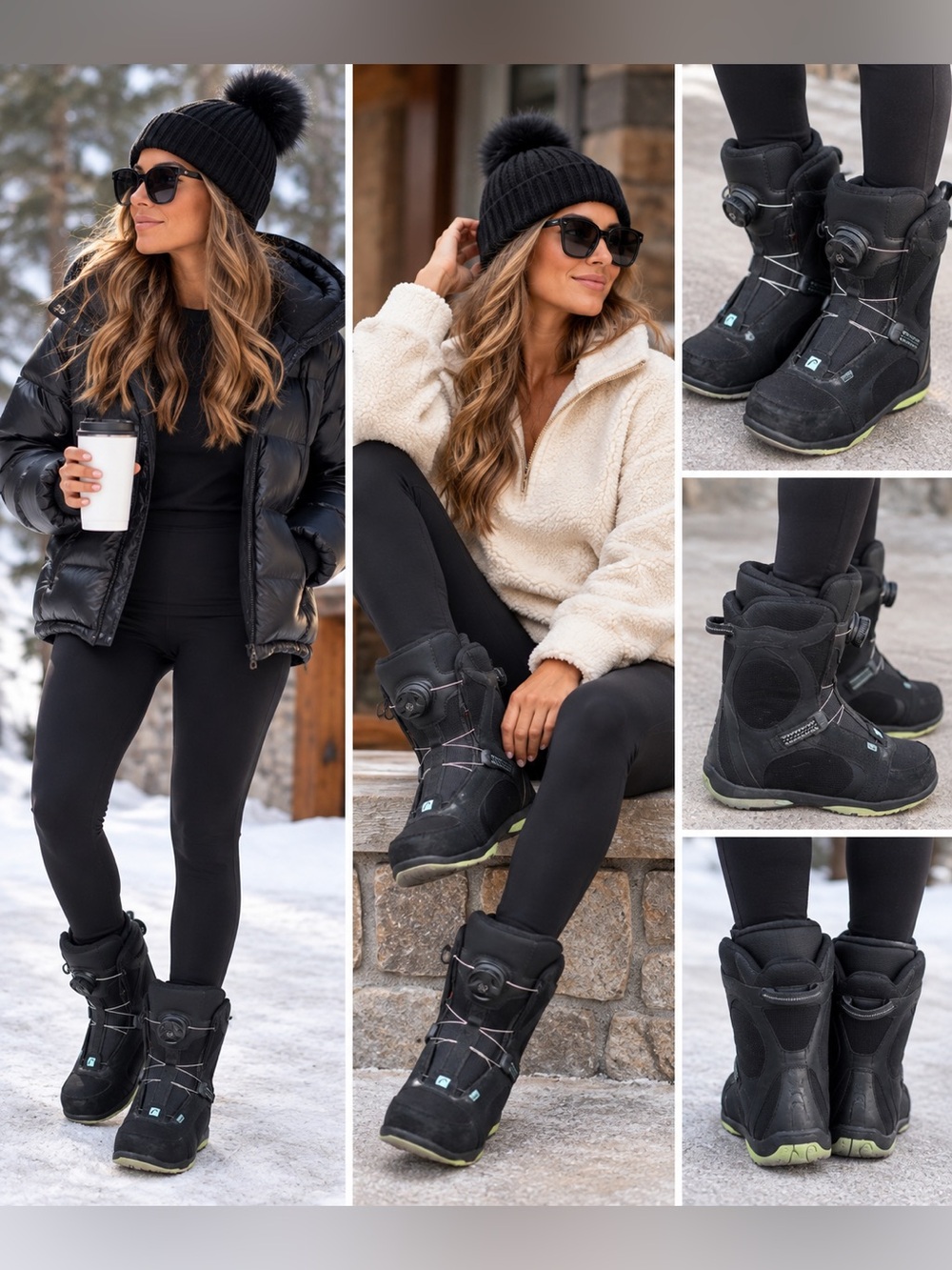 HEAD Legacy BOA Women's Snowboarding Boots Size 7.5